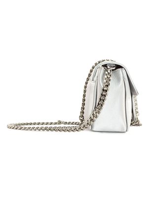 Grey satin Lunette shoulder bag ROBERTO FESTA | LUNETTEPERLA